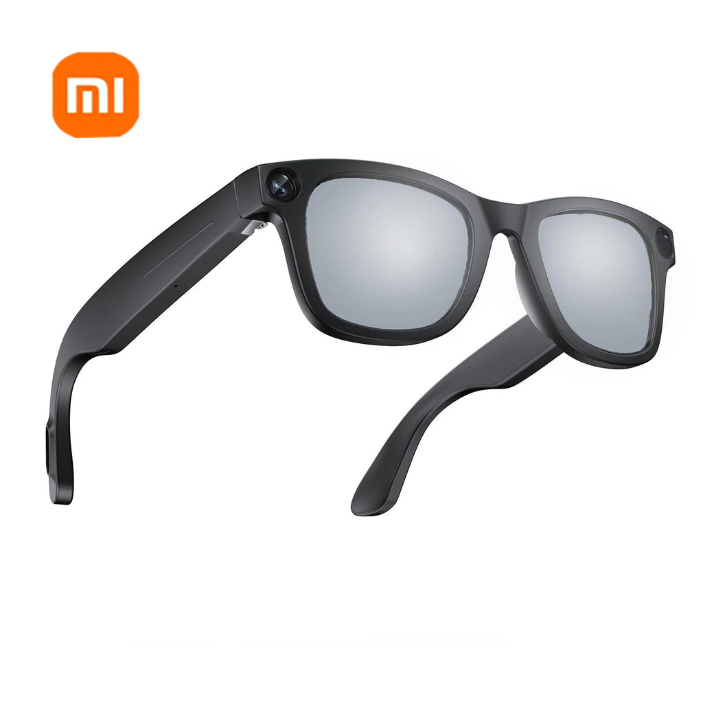 Xiaomi Mijia Smart AI Glasses 800W pixel AI Shooting Camera HD Photo Video Voice Call Translation Waterproof Bluetooth Glasses