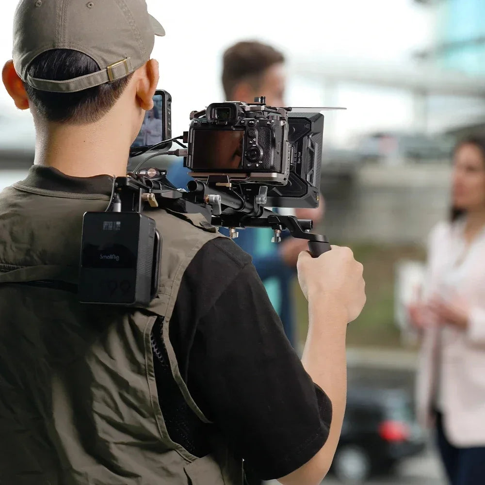 SmallRig Shoulder Rig Kit Classic Version Universal Comfortable Solution for Shoulder Shooting One Knob Lockable 4480