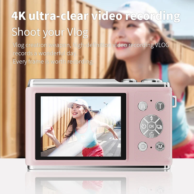 HD 1080P 2.8inch digital Camera Rechargeable Cameras with 16x Zoom Compact Camera 50 Megapixels Cameras for kids Beginner Camera