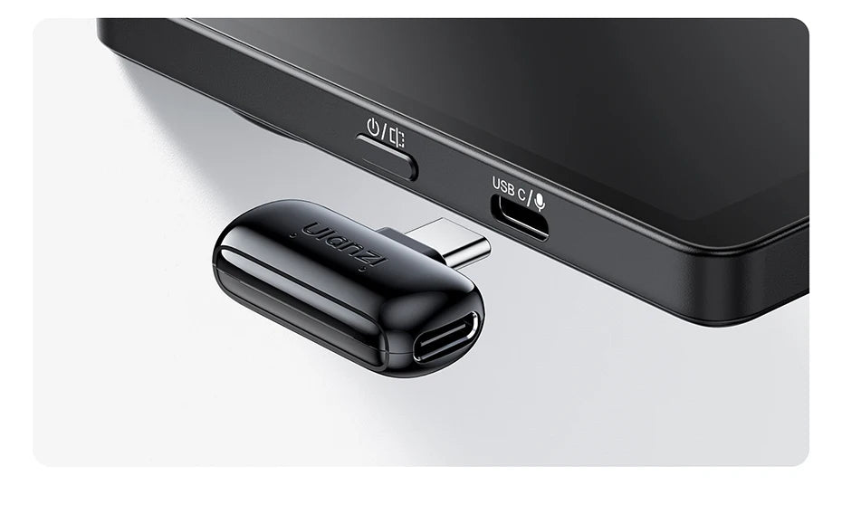 Ulanzi VM1 Vlog Selfie Monitor Screen for iphone 17 16 15 Android Smartphone 4K Magnetic for Studio Vlog Photography Shots