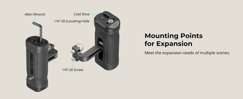 Original SmallRig 4755 Lightweight Mini Side Handle Special For Cameras Mobile Shooting Light In Weight Heavy In Load