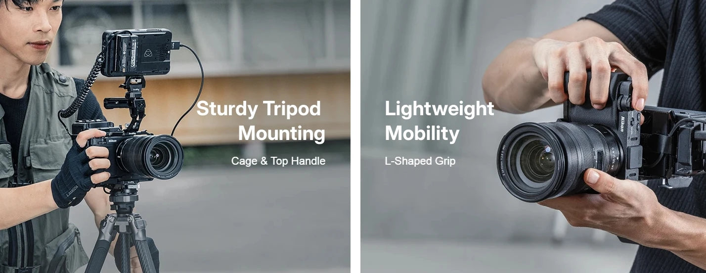 SmallRig Full Camera Cage Kit for Nikon ZR with Top and Side Handle Camera Extended Protection Cage Photography Accessory