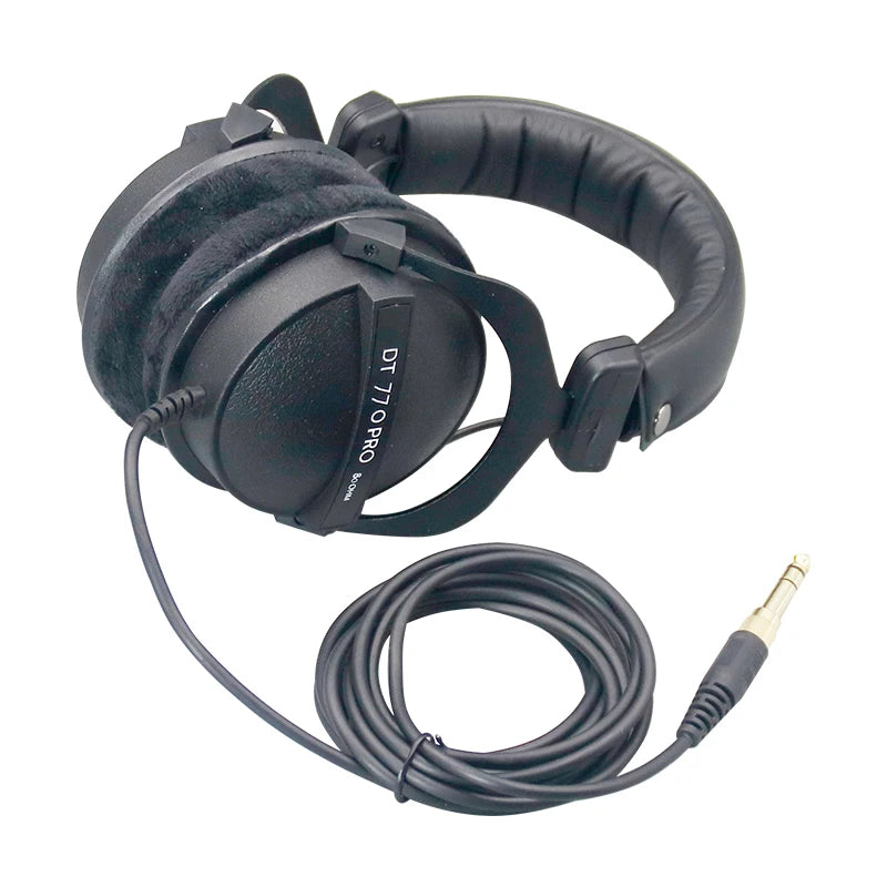 Hot Sale DT770 PRO Studio Dynamic Headphones Closed-Back 80/250 Ohm Professional Monitor Headset   for Recording/