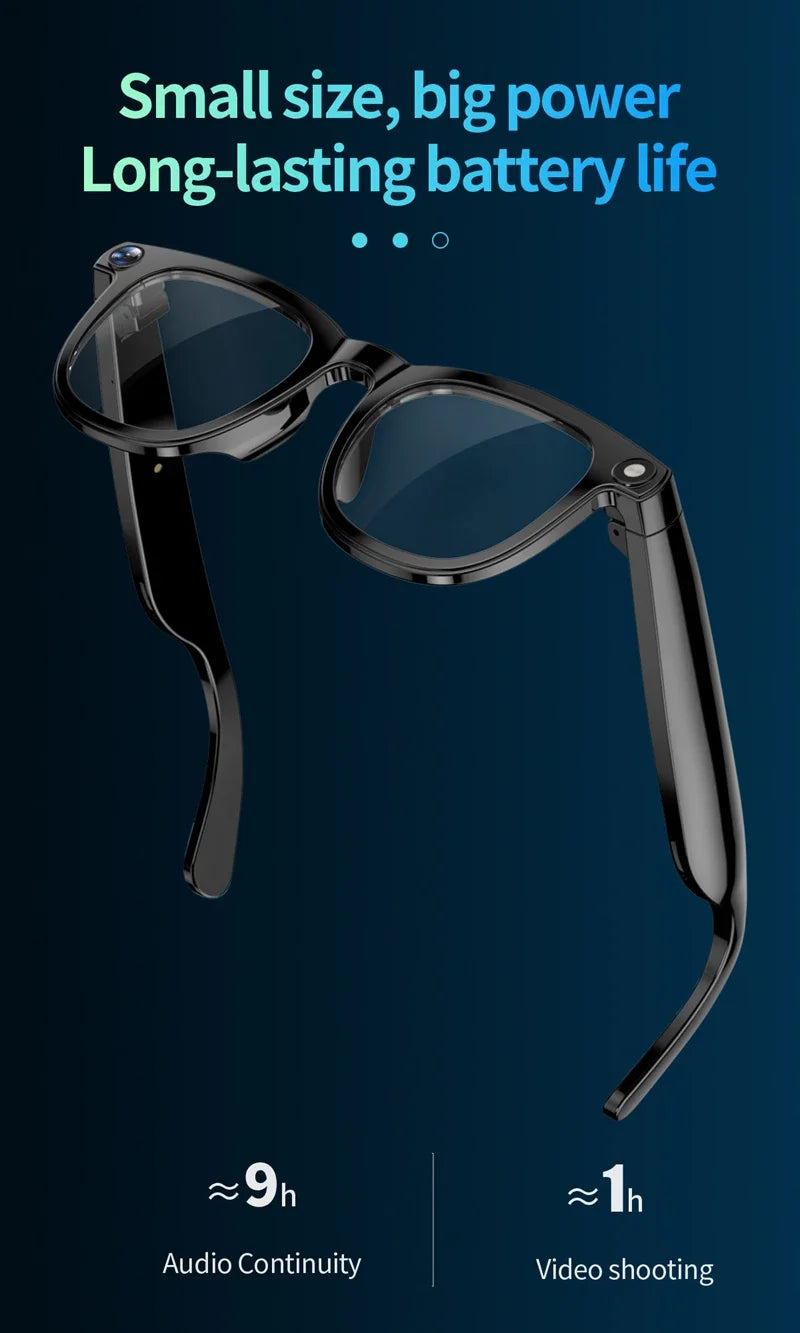 Xiaomi Mijia AI Intelligent Glasses With 800W HD Camera Chat Bluetooth Call Voice Assistant Music Player Smart Translation