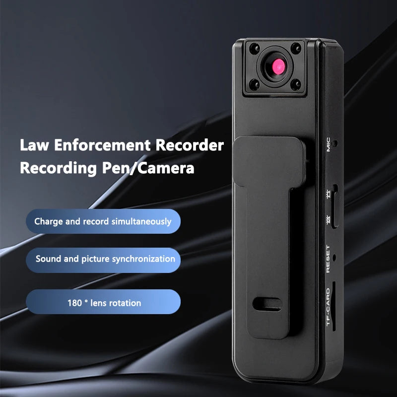 Xiaomi A9 Mini Handheld Camera 1080P HD Infrared Night Vision Back Clip Camera Recorder Outdoor Sports Riding Handheld Camera