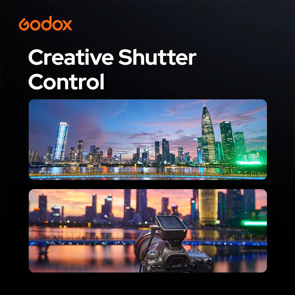 Godox X3Pro TTL Wireless Flash Trigger 2.4GHz Wireless X System Bluetooth Integration APP Control Fast Charging Long Runtime