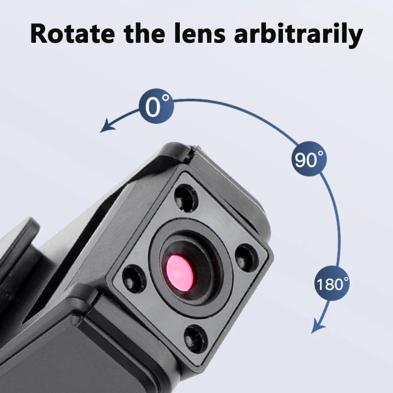 Xiaomi A9 Mini Handheld Camera 1080P HD Infrared Night Vision Back Clip Camera Recorder Outdoor Sports Riding Handheld Camera