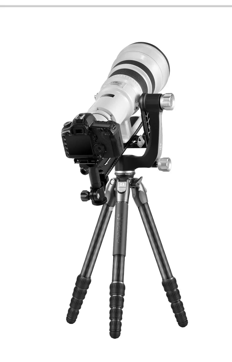 Benro GH2NCN Professional Gimbal Head GH-2 Aluminum Gimbal Heads For Heavy Telephoto Lenses Camera Tripod