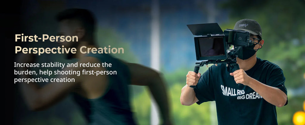 SmallRig Shoulder Rig Kit Classic Version Universal Comfortable Solution for Shoulder Shooting One Knob Lockable 4480