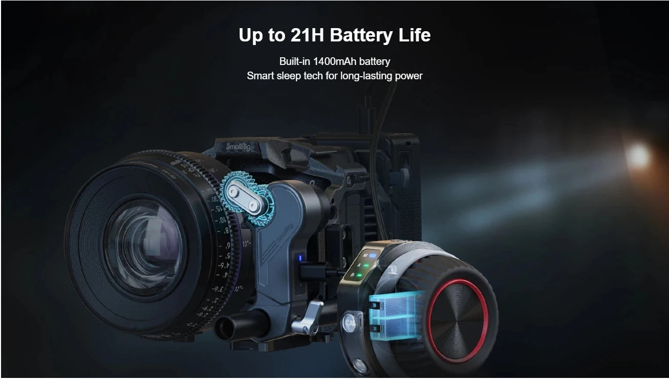 SmallRig 4295 Wireless Handwheel Controller (Lite) 4296 Wireless Follow Focus Kit (Lite) 4297 Wireless Receiver Motor (Lite)