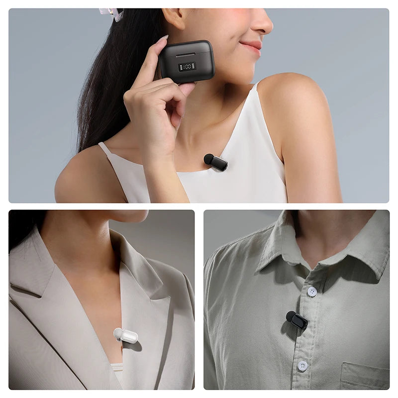 Ulanzi A200 Mini Mic Wireless Microphone Lavalier MIC Type-C for Smartphone for iPhone 17 16 15 for Live-streaming Vlog