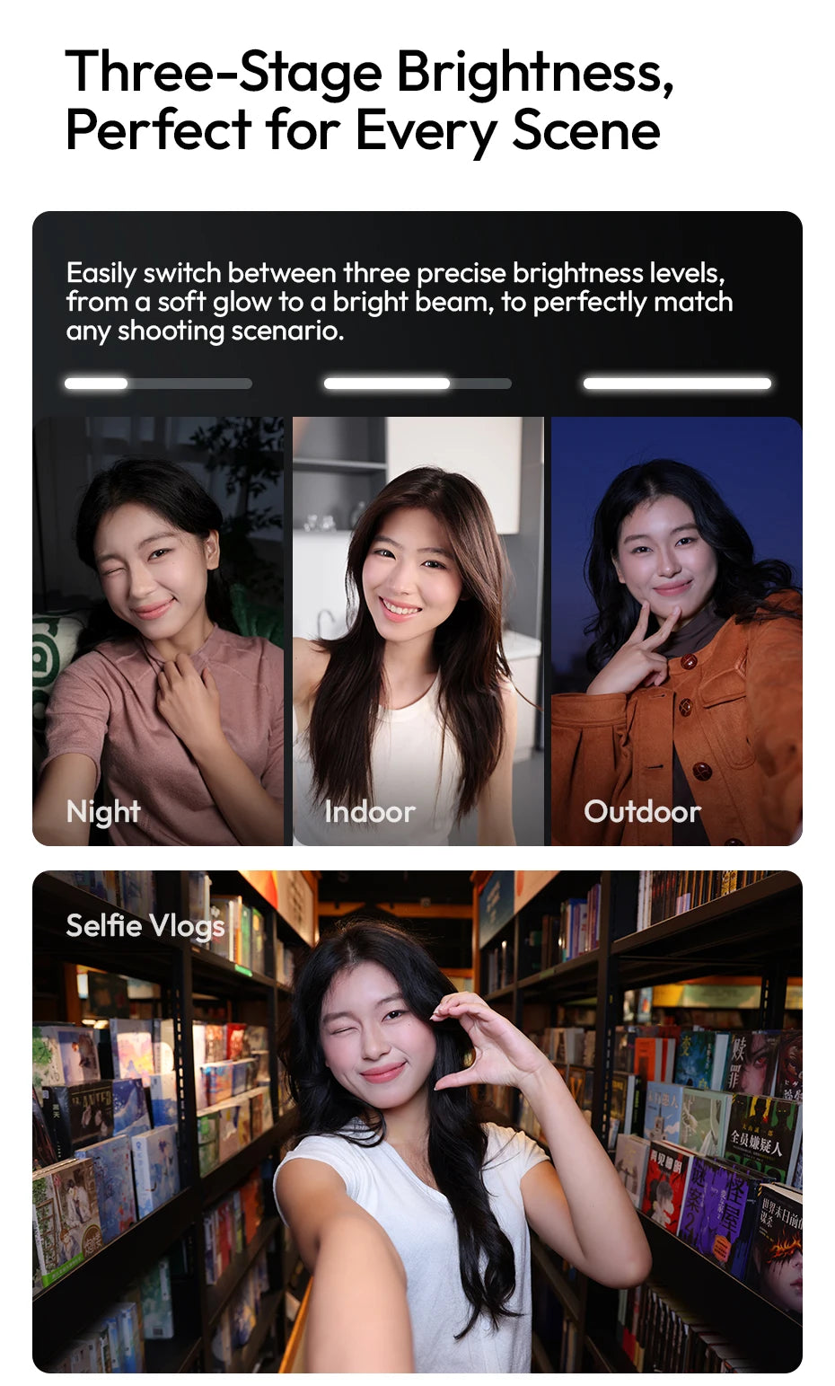 Ulanzi IN07 Mini Magnetic Fill Light for Insta360 Go Ultra Compatible with Go Ultra magnetic base for Vlog Street Photography