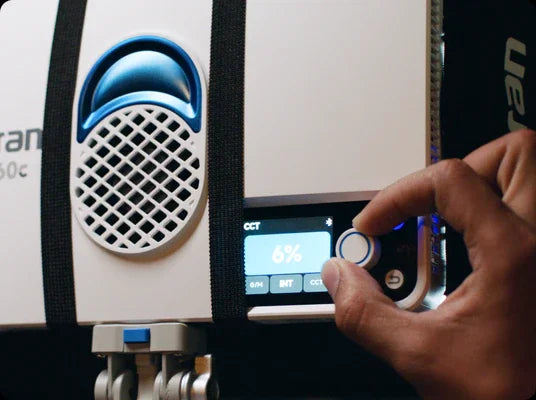 amaran Pano 60c 2-Light Kit Panel Lights 60W RGBWW LED Video Studio Light w/Light Stand for Video Recording Game Streaming