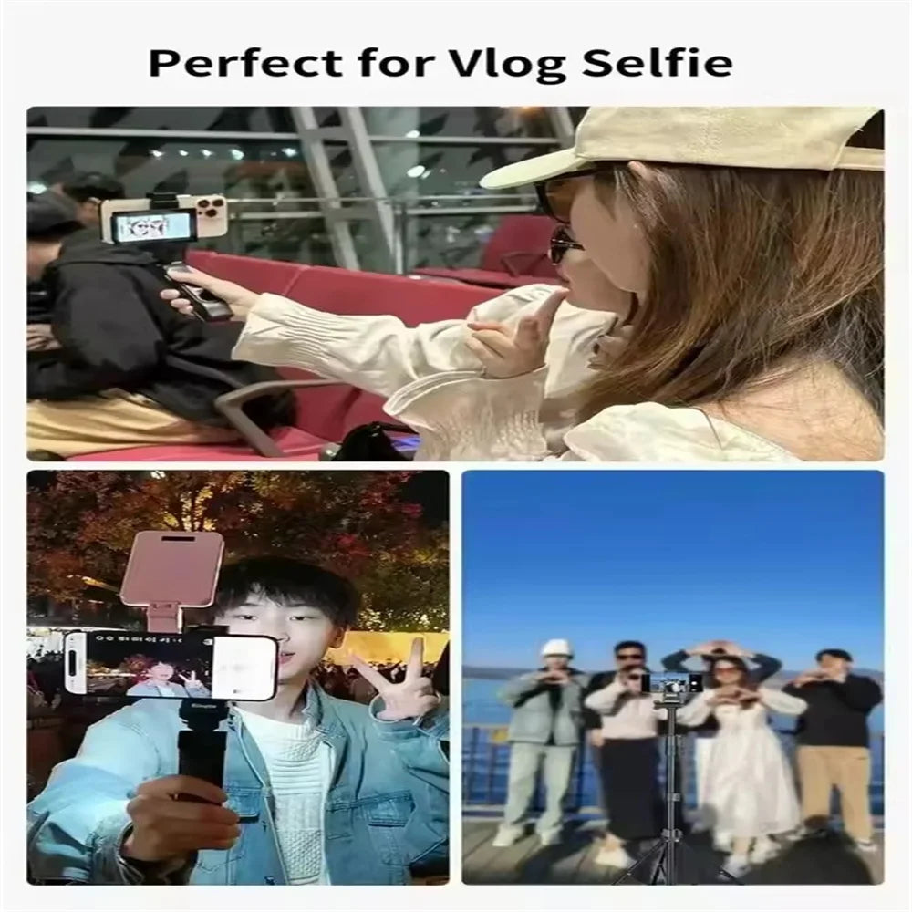 FANGTUOSI Custom Smartphone Vlog Selfie Monitor Screen Magnetic Phone Rear Camera For Selfie Vlog Live Stream For Android Iphone