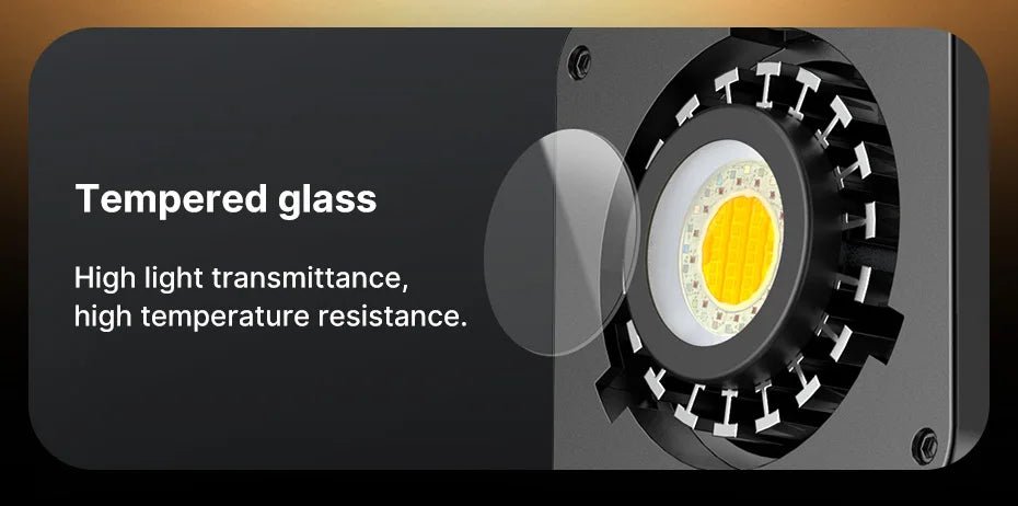 Ulanzi L024 40W RGB Video Light 2500-6500K Bi-color 0-359° RGB COB Light Mini Bowens Mount Fill Light 3400mAh COB Light