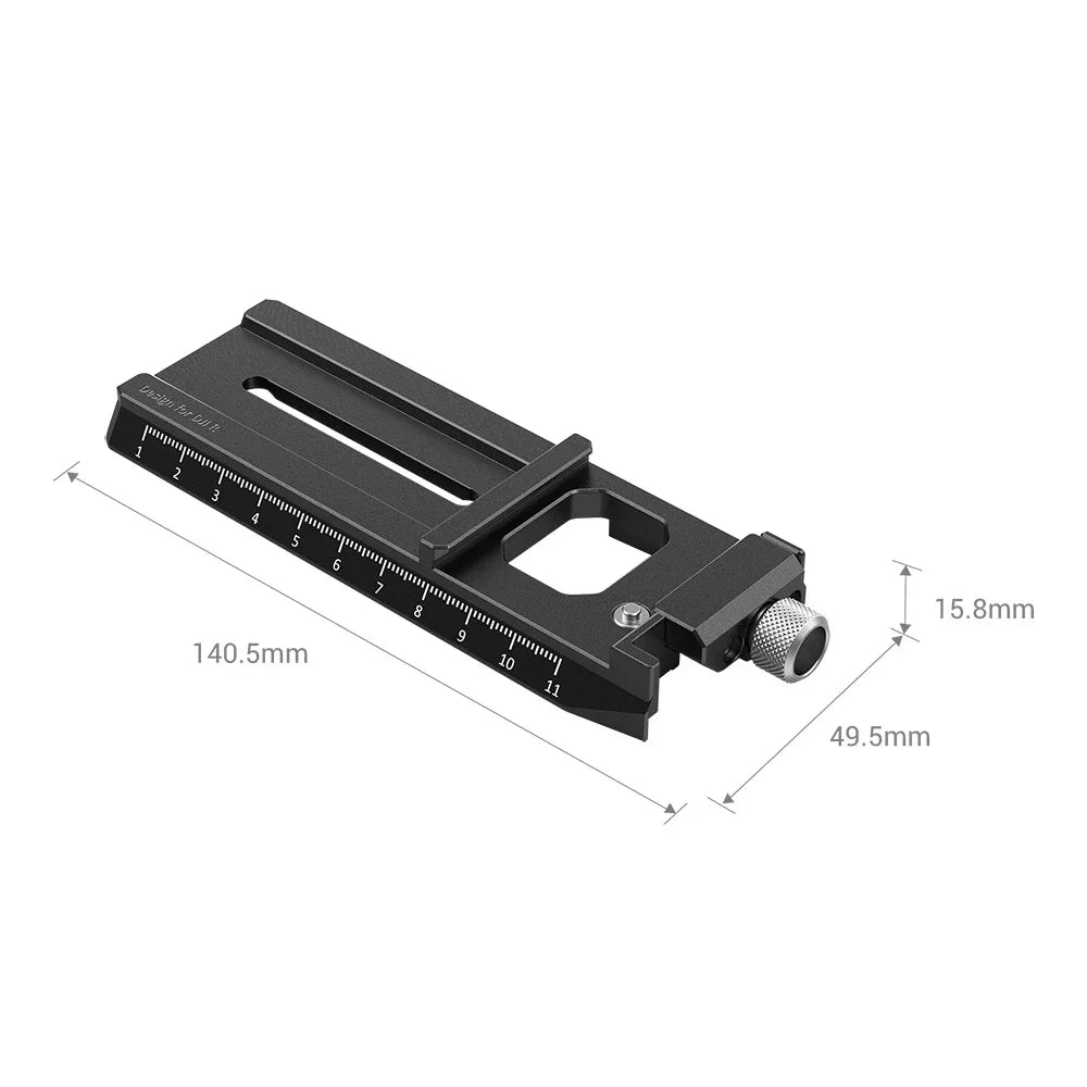 SmallRig Quick Release Plate with Arca-Swiss for DJI RS3 /RS3 Pro/ RS2/RSC2/Ronin-S/RS4 Pro Switch Between Tripods & Gimbal