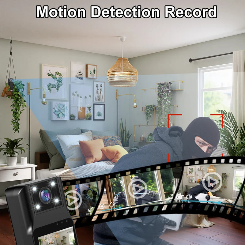 Xiaomi Sports Camera Portable Mini Camera 4K HD Wifi Magnetic Back Clip Digital Video Recorder Worn Body Cam Night Vision DVR