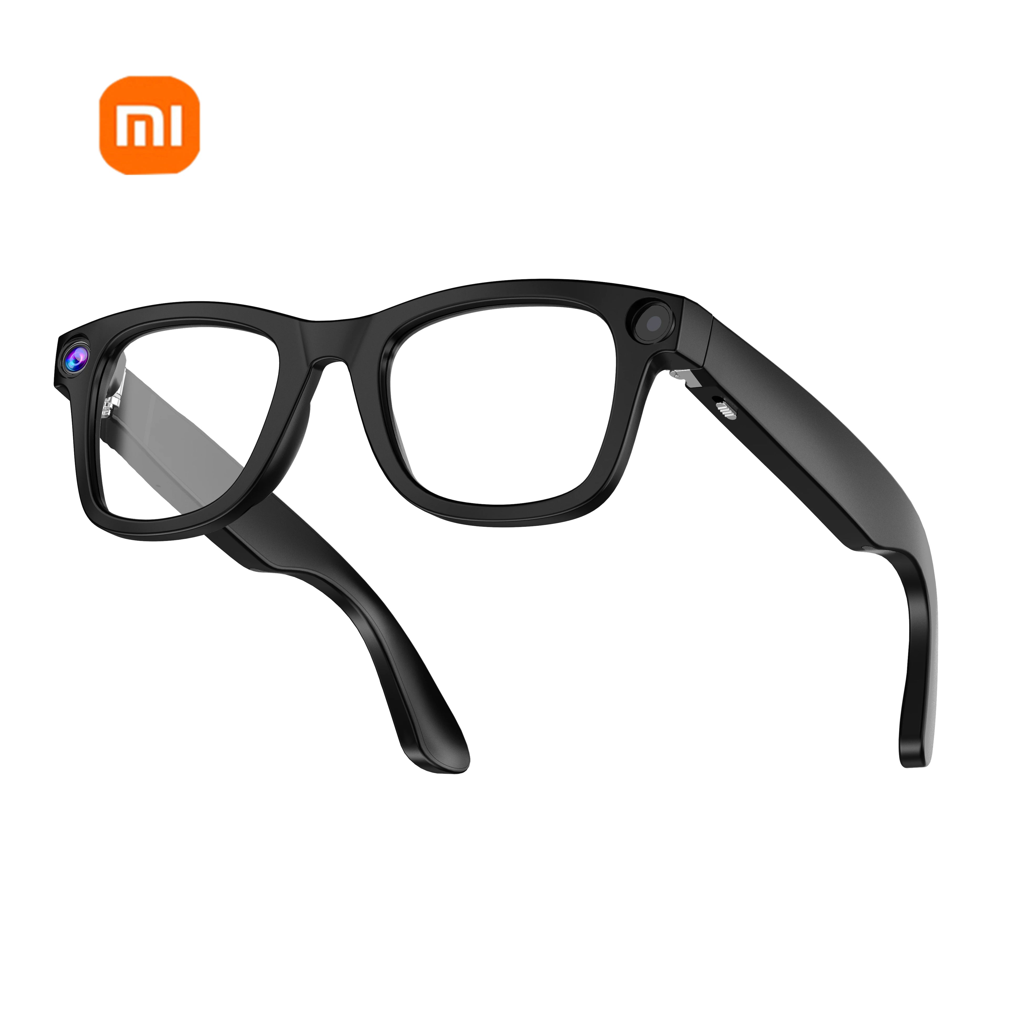 Xiaomi Mijia Smart AI Glasses 800W pixel AI Shooting Camera HD Photo Video Voice Call Translation Waterproof Bluetooth Glasses