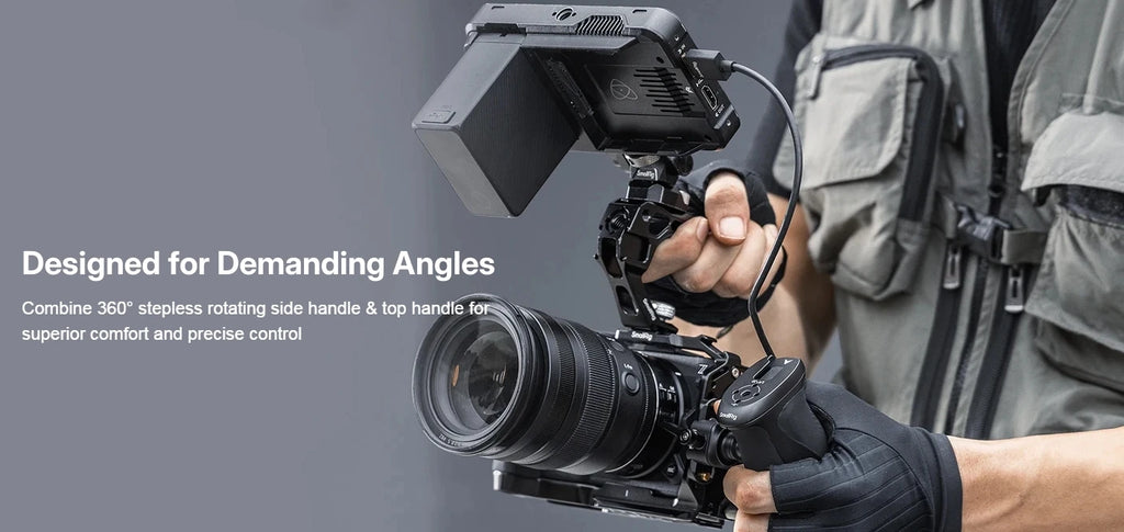 SmallRig Full Camera Cage Kit for Nikon ZR with Top and Side Handle Camera Extended Protection Cage Photography Accessory