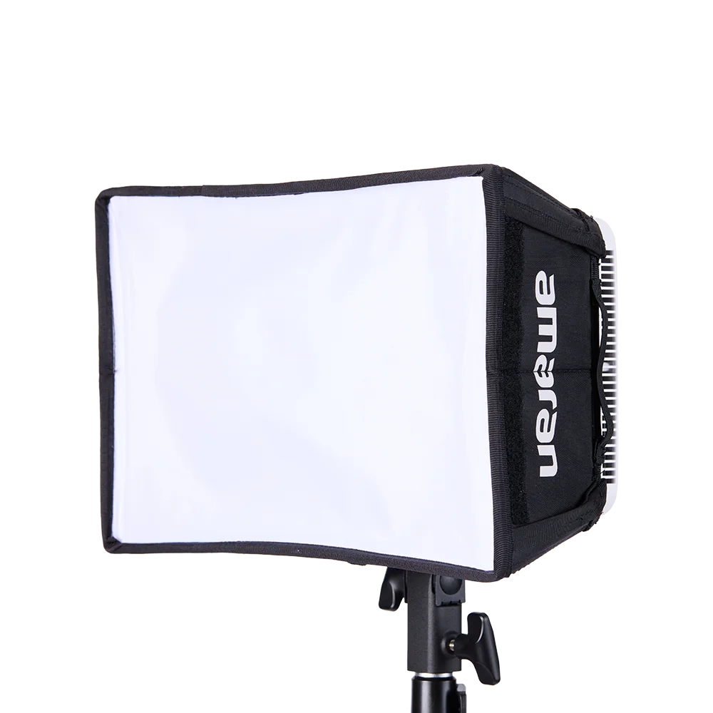amaran Pano 60c 2-Light Kit Panel Lights 60W RGBWW LED Video Studio Light w/Light Stand for Video Recording Game Streaming