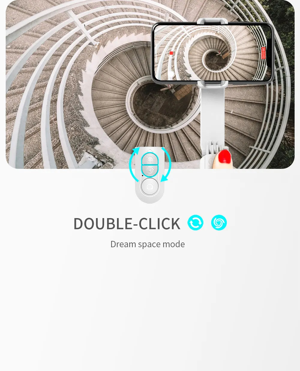 Handheld Gimbal Stabilizer Selfie Stick L09 Bluetooth Mobile Phone Holder Adjustable Fill Light Selfie Stand For IPhone/Xiaomi