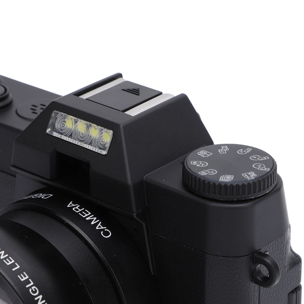 4K Digital Camera 4K Digital Camera 60FPS 75MP 3in  16X Zoom 270 Deg Rotation for Travel Camping 75MP Digital Camera