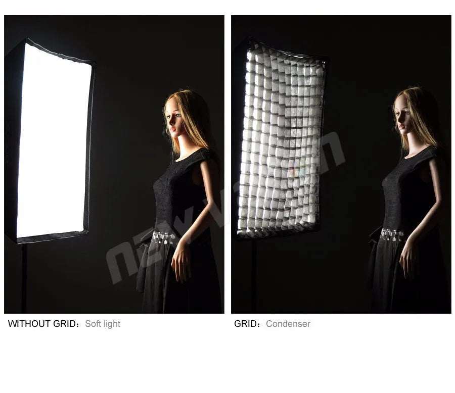 Godox 60x90cm 70x100cm 80x120cm Photo Studio Honeycomb Grid for Godox Strobe Flash Light Square Umbrella Softbox (Grid Only)