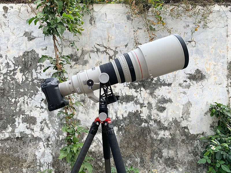 Professional Heavy Duty Gimbal Head 360 Degree Panoramic Gimbal Head Mount for Tripod DSLR Camera Telephoto Lens Tripod Head