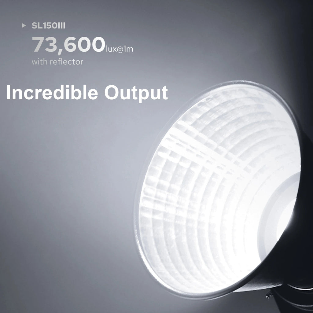 Godox SL150III Studio LED Video Light 160W High Power Photography Light 5600K±200K Dimmable 8 FX Lighting Effects CRI96 TLCI97