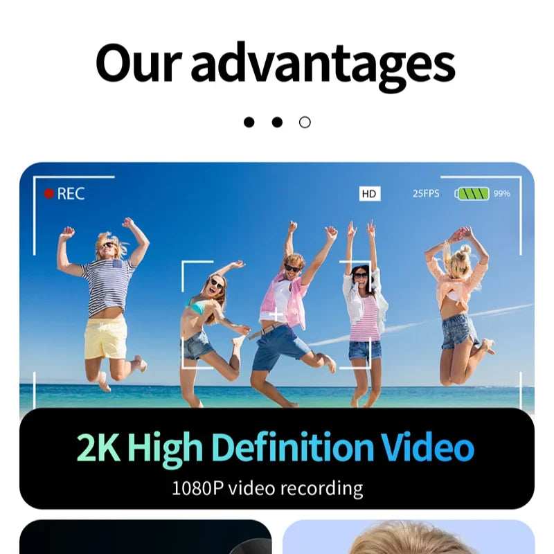 Xiaomi Mijia AI Intelligent Glasses With 800W HD Camera Chat Bluetooth Call Voice Assistant Music Player Smart Translation